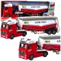 LEAN TOYS Zementtankwagen mit Wasserausgießfunktion, Lichtern und Geräuschen