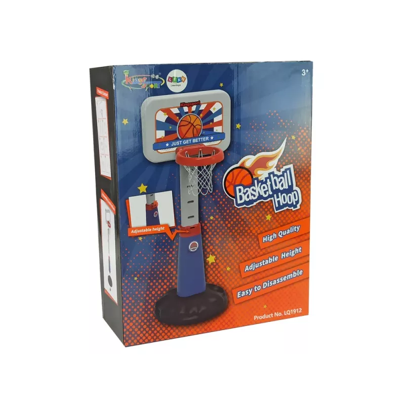 LEAN TOYS Kinder-Basketballset Teamspiel 125 cm