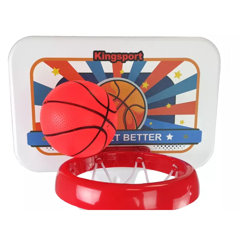 LEAN TOYS Kinder-Basketballset Teamspiel 125 cm