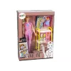 LEAN TOYS Kinder Puppendoktor Langhaar Zubehör