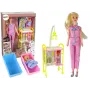 LEAN TOYS Kinder Puppendoktor Langhaar Zubehör