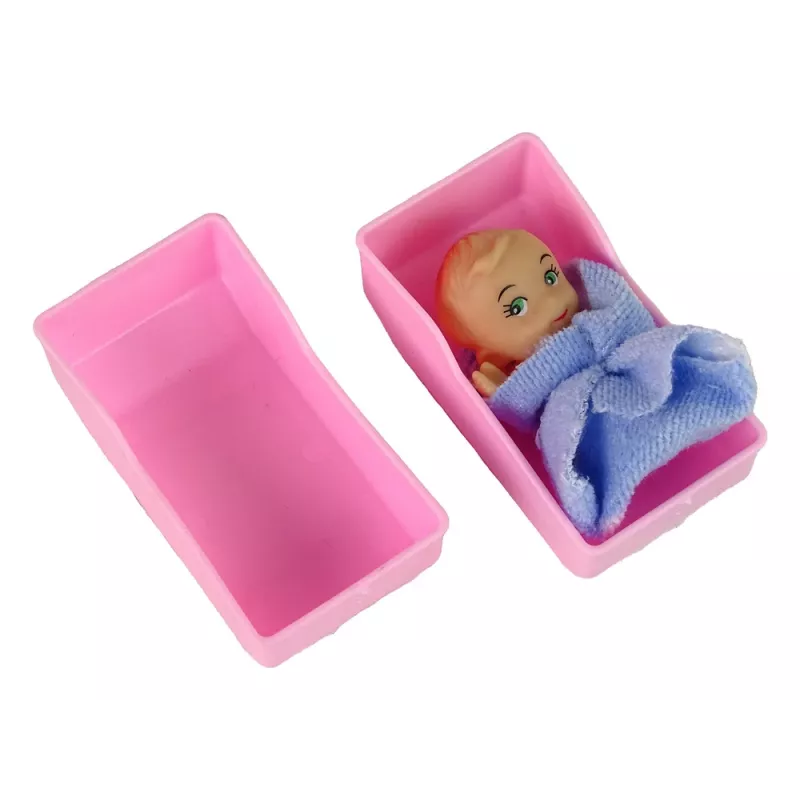 LEAN TOYS Kinder-Puppendoktor Langhaar-Zubehör