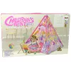 LEAN TOYS Kinder-Leuchtzelt Einhorn Ponys Pink