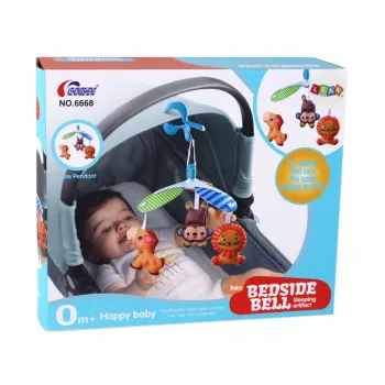 LEAN TOYS Kinder-Mobile Tier-Clip tragbar