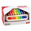 LEAN TOYS Kinder-Xylophon-Piano, buntes Musikinstrument 2-in-1 mit Schlägel