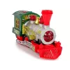 LEAN TOYS Christmas Locomotive Lights Sound Green Battery Operated