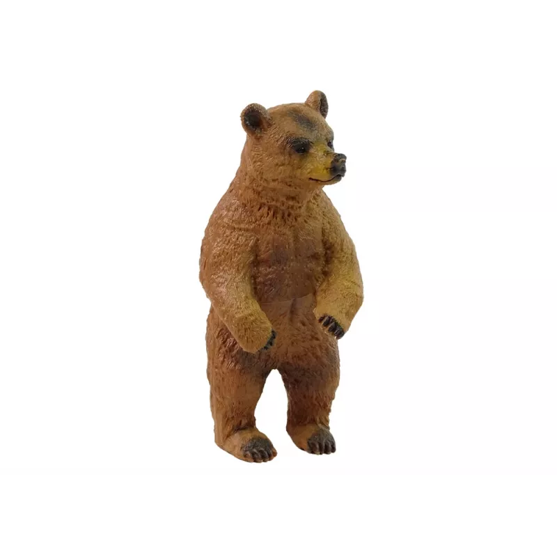 LEAN TOYS Sammelfigur Braunbär Animals of the World