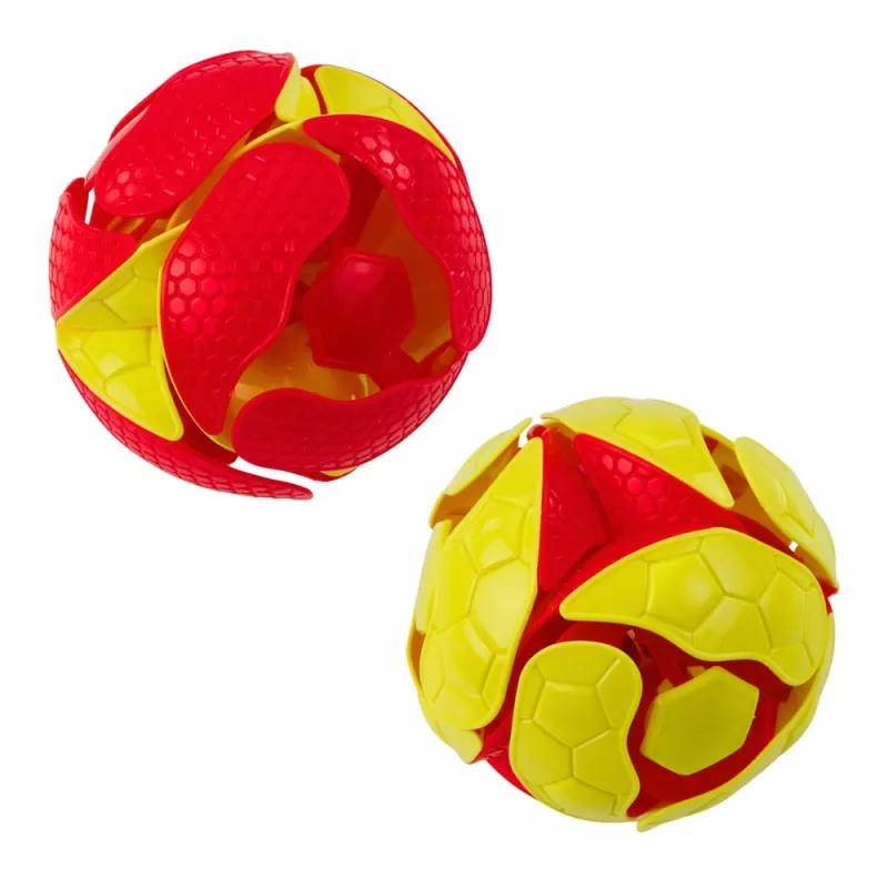 LEAN TOYS Farbwechsel-LED-Jonglierball 8 cm Mehrfarbig