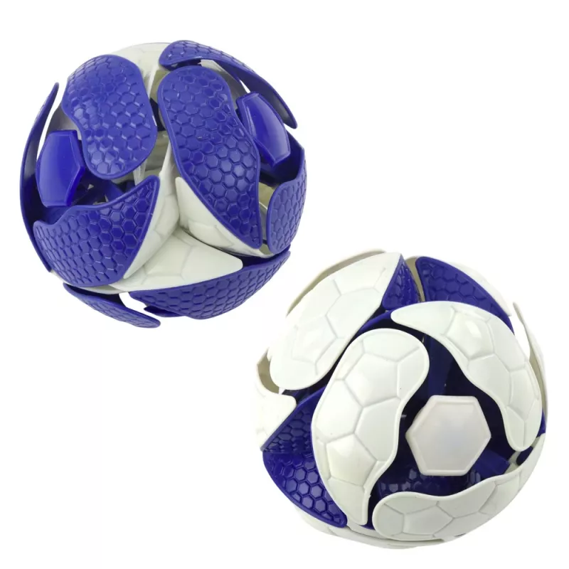 LEAN TOYS Farbwechsel-LED-Jonglierball 8 cm Mehrfarbig