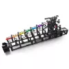 LEAN TOYS Bauklötze Kugelbahn mit Elektromotor 2520 Teile