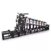 LEAN TOYS Bauklötze Kugelbahn mit Elektromotor 2520 Teile