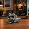 LEAN TOYS Bausteine Auto Motor V8 Getriebe 2024 el.
