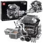 LEAN TOYS Bausteine Auto Motor V8 Getriebe 2024 el.