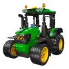 LEAN TOYS Bausteine Traktor Landwirtschaft Grün 304 Teile