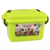 LEAN TOYS Bausteine Blumen Bunter Blumengarten im Karton 73 Stk.