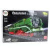 LEAN TOYS Bausteine ferngesteuerte Dampflokomotive RC 2348 el.