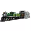 LEAN TOYS Bausteine ferngesteuerte Dampflok RC Grün 1212 Teile