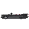 LEAN TOYS Bausteine Classic Car Cabrio Cadi-Elrado Schwarz 1324 Teile