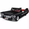 LEAN TOYS Bausteine Classic Car Cabrio Cadi-Elrado Schwarz 1324 Teile