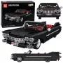LEAN TOYS Bausteine Classic Car Cabrio Cadi-Elrado Schwarz 1324 Teile