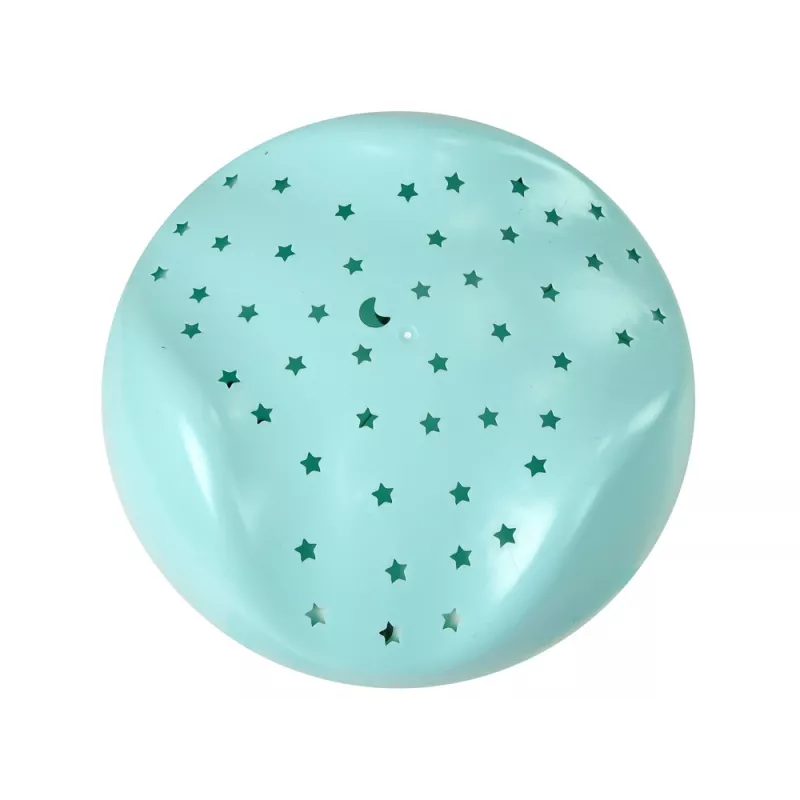 LEAN TOYS Bett-Carrousel Projektor Pilot Melodien Tiergeräusche Blau