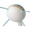 LEAN TOYS Bett-Carrousel Projektor Pilot Melodien Tiergeräusche Blau