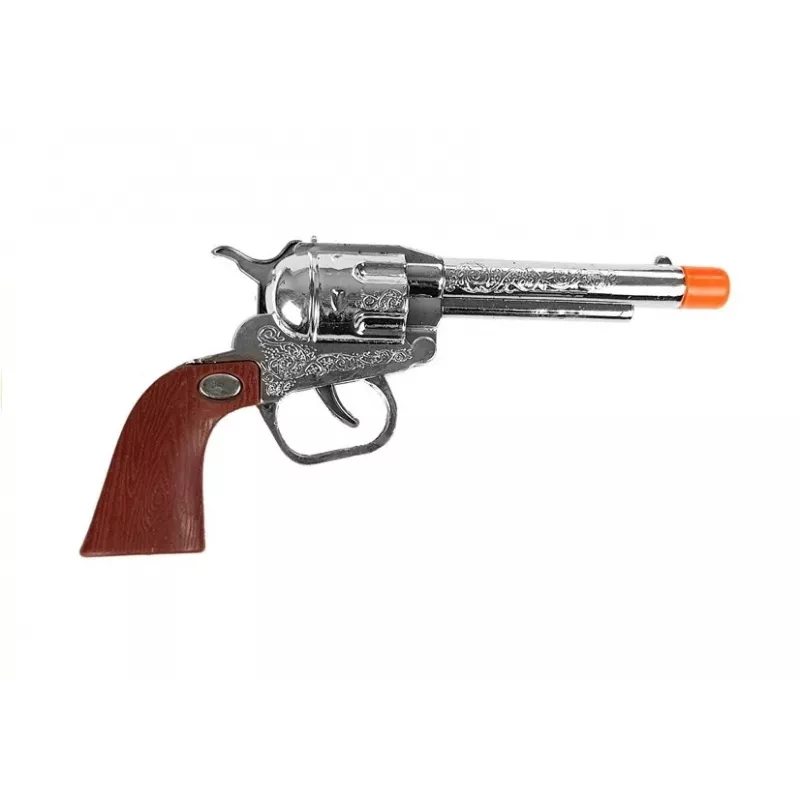 LEAN TOYS Cowboy-Set mit Unterhebelrepetierer, Colt-Revolver und Sheriff-Abzeichen