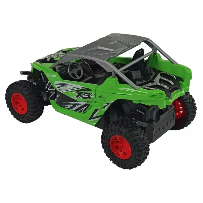 LEAN TOYS Cross Country Gelände-Fernsteuerauto 27 MHz Grün