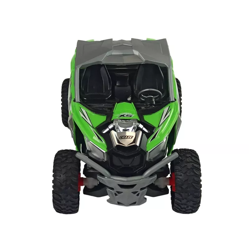 LEAN TOYS Cross Country Gelände-Fernsteuerauto 27 MHz Grün