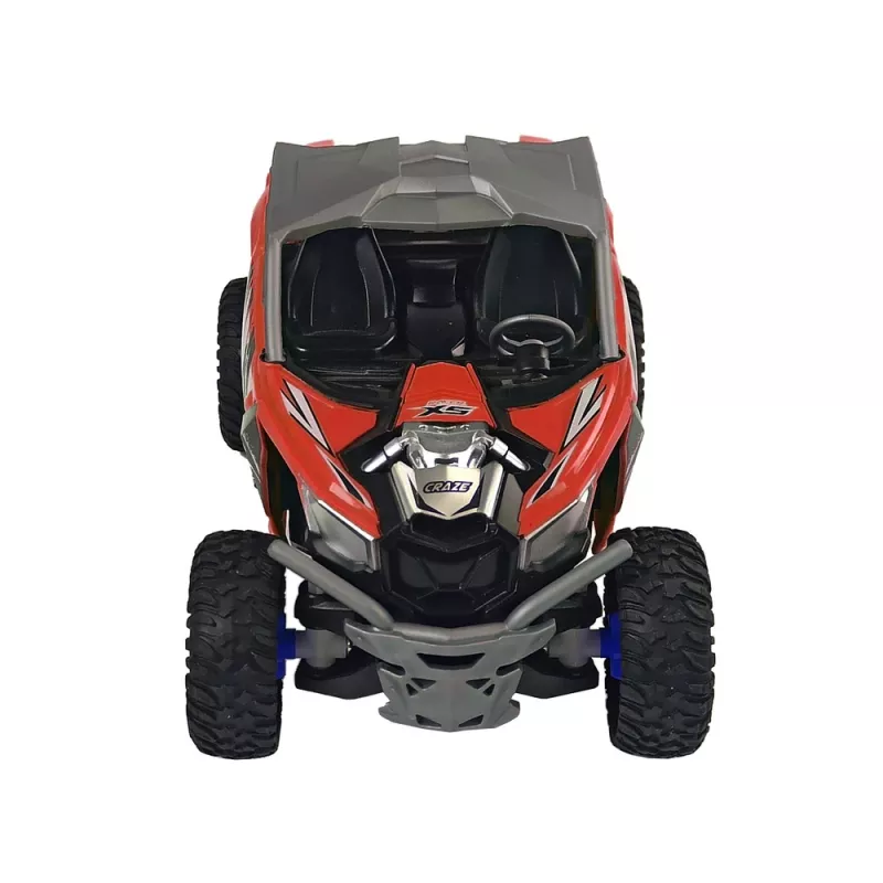 LEAN TOYS Cross Country Gelände-Fernsteuerauto 27 MHz Rot