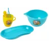 LEAN TOYS Zahnarzt-Set für Hunde, kleiner Arztkoffer. Zahnbürste. Gedrückte Zahnpasta.