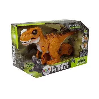 LEAN TOYS Dinosaurier ferngesteuert R/C Bronze Sound Light