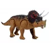 LEAN TOYS Dinosaurier Triceratops batteriebetrieben gelb