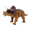 LEAN TOYS Dinosaurier Triceratops batteriebetrieben gelb