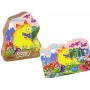LEAN TOYS Dinosaur Volcano Puzzle 48 Teile