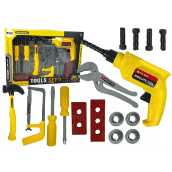 LEAN TOYS DIY Bohrer Hammer Schraubendreher Set