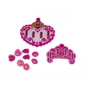 LEAN TOYS DIY Buchstaben-Anhänger-Armband-Schmuck-Set