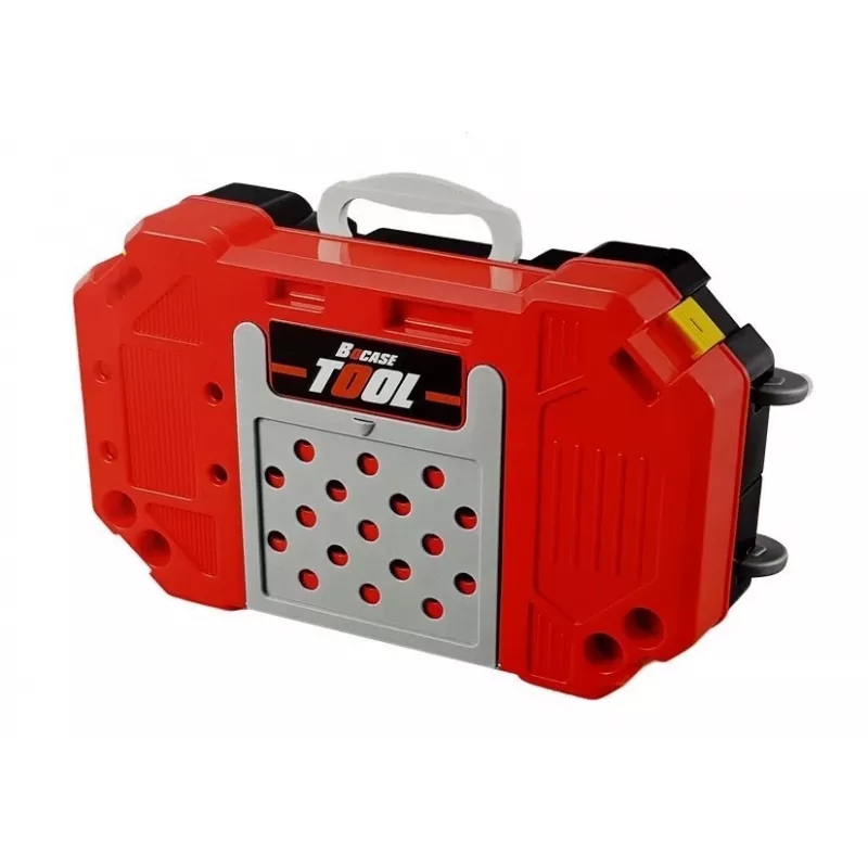 LEAN TOYS DIY Set für Batterien 3in1 Kofferwerkstatt 85 Teile 56cm