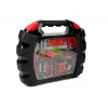 LEAN TOYS DIY Werkzeugkoffer im Koffer Schwarz – 187-teiliges Chrom-Vanadium-Stahl Werkzeugset mit Trolley-Koffer