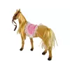 LEAN TOYS Reiterpuppe mit braunem Pony