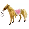 LEAN TOYS Reiterpuppe mit braunem Pony