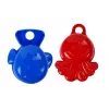LEAN TOYS Delfin-Badeset Meerestiere Plastik-Wasserfall