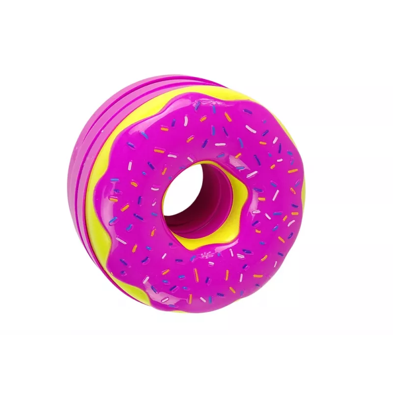 LEAN TOYS Donut Lidschatten-Lippenstift-Palette für Kinder