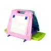 LEAN TOYS Doppelseitige Zeichentafel mit Markern und Magneten