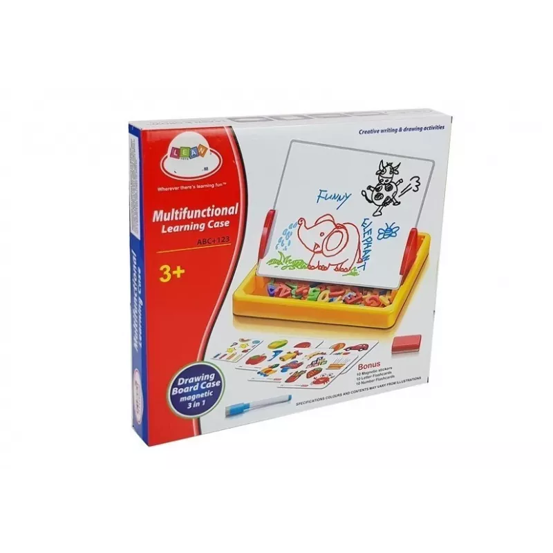 LEAN TOYS Zeichentafel mit Magneten