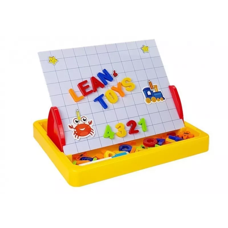 LEAN TOYS Zeichentafel mit Magneten
