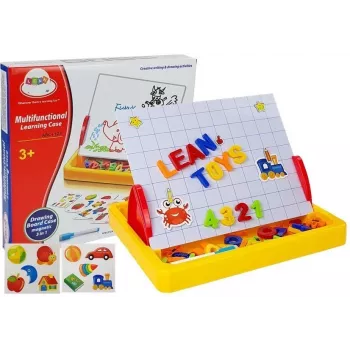 LEAN TOYS Zeichentafel mit Magneten