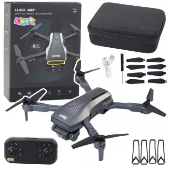 LEAN TOYS Drone LU50 Air Dual Camera HD MV Video LED Lights App