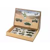 LEAN TOYS Pädagogisches Magnetpuzzle-Set - Landkriegs-Thema
