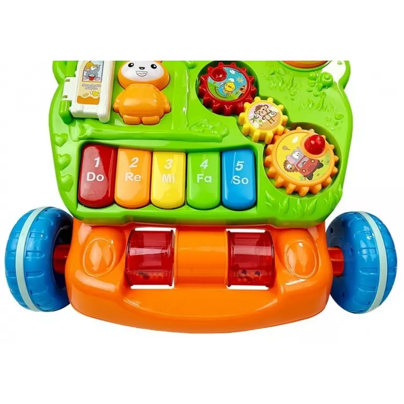 LEAN TOYS Lern-Lauflernhilfe für Babys mit Klavier
